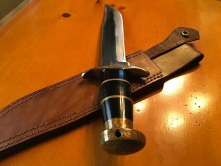 Knife,  Vintage John Nelson Cooper Custom Handmade Bowie/Hunter Pre 1965 11