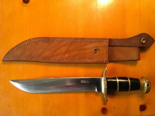 Knife,  Vintage John Nelson Cooper Custom Handmade Bowie/hunter Pre 1965