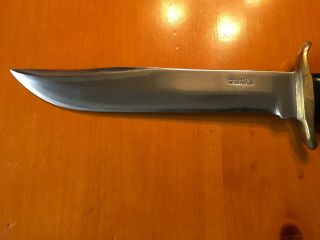 Knife,  Vintage John Nelson Cooper Custom Handmade Bowie/Hunter Pre 1965 3