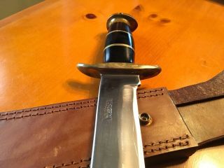 Knife,  Vintage John Nelson Cooper Custom Handmade Bowie/Hunter Pre 1965 9