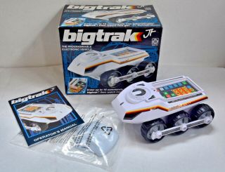 Bigtrak Jr - Retro Programmable Truck -,  Box & Instructions.  Big Trak