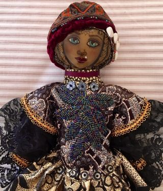 Linda Carroll Doll,  Vintage Doll,  Rag Doll