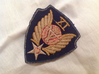 WW2 U.  S.  IX Engineer Command (Advance) English made?? shoulder patch,  unused? 2