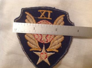 WW2 U.  S.  IX Engineer Command (Advance) English made?? shoulder patch,  unused? 3