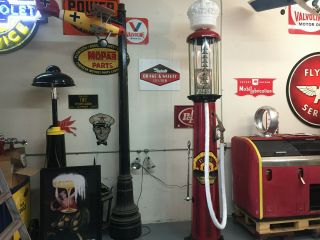 Vintage Gas Pump Visable