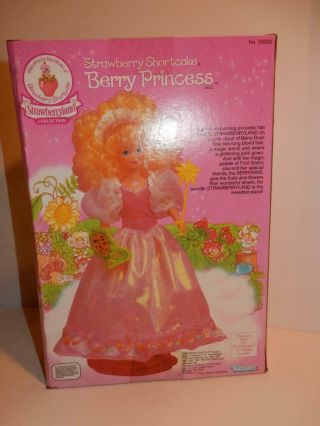 Vintage BERRY PRINCESS KENNER TOY 1985 STRAWBERRY SHORTCAKE MIB VHTF 5