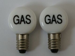 Replacement Bulb Globe For Vintage Marx Service Gas Filling Station