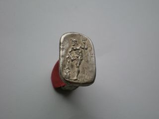 VERY Rare Ancient Roman Legionary SILVER Ring 6