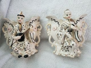 Chinese Figurine Ceramic Vases
