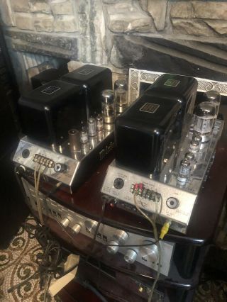Vintage McIntosh MC75 Mono Block Amplifiers 10