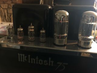 Vintage McIntosh MC75 Mono Block Amplifiers 6