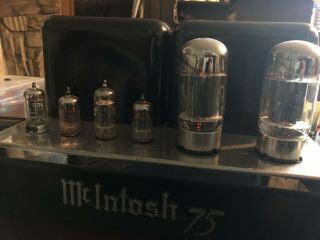 Vintage McIntosh MC75 Mono Block Amplifiers 7