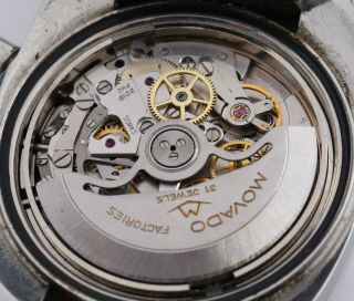 MOVADO Datron HS 360 Sub - Sea Chronograph Ref 019M535 1960`s Rare Wristwatch 10