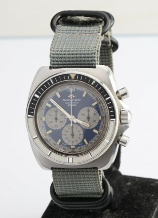 MOVADO Datron HS 360 Sub - Sea Chronograph Ref 019M535 1960`s Rare Wristwatch 5