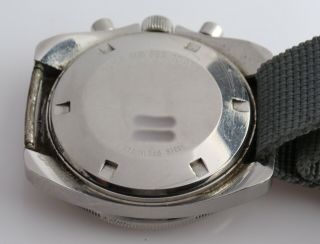 MOVADO Datron HS 360 Sub - Sea Chronograph Ref 019M535 1960`s Rare Wristwatch 7