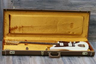 Fender American Vintage Jazzmaster ’62 Reissue Olympic White,  OHSC 12