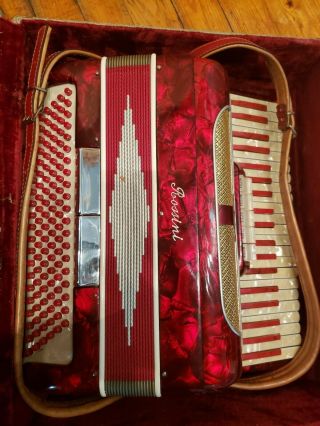Vintage Rossini Accordion With Case N222/246 - &