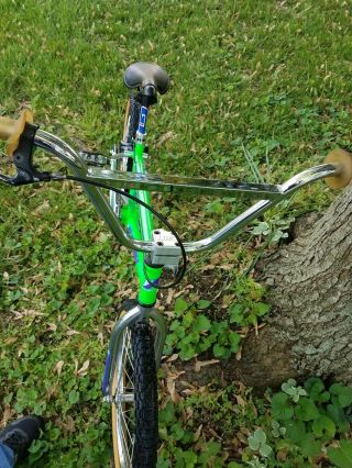 VINTAGE GREEN SILVER AUBURN CR - 20RX 1994 OWNER BMX FREESTYLE RACING 4