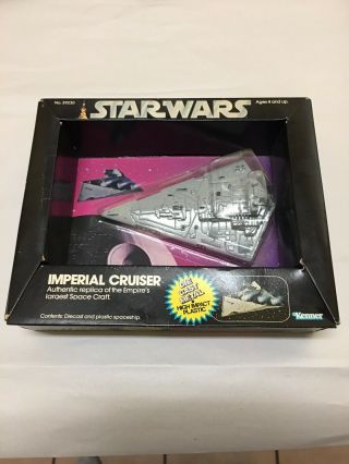 Vintage 1977 Kenner Star Wars Imperial Cruiser