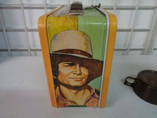 VINTAGE 1978 LITTLE HOUSE ON THE PRAIRIE METAL LUNCHBOX COMPLETE W/ THERMOS 6