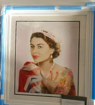 Jj Adams Art " Her Majesty 2 " Queen Full Large Colour Very Rare