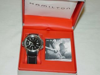 Hamilton Navy Gmt H776151 Men 