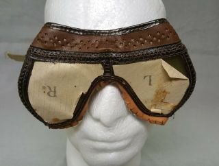 WW2 US Goggles M - 1943 Type III in Package Dated 1943 5