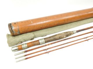 Early Orvis Bamboo Fly Fishing Rod.  9 
