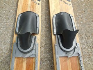 Vintage Dick - Pope III Cypress Garden Wooden Water Ski ' s 57 
