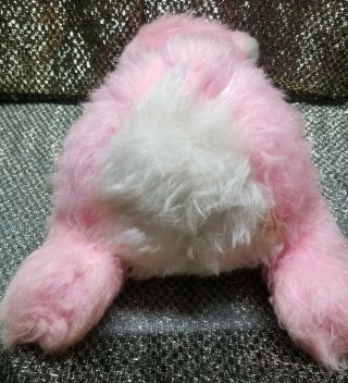 Vintage Rushton 17.  5” Pink Rubber Face Happy Bear RARE 9