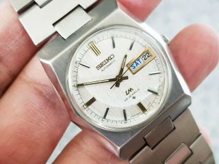 & RARE VINTAGE SEIKO LM LORD MATIC 5606 - 6070 AUTOMATIC HACK GENTS. 4