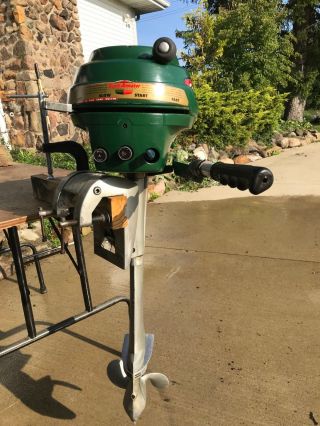 vintage Scott - Atwater outboard motor 4