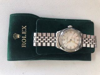 Rare Rolex Men ' s Stainless Steel Ref.  6284 Oyster Perpetual 1940/1950 Vintage 6