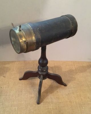 Antique Desk Top Kaleidoscope Bush And Co Providence R.  I.