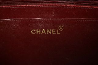 CHANEL Vintage Black Quilted Lambskin MAXI XL Logo Single Flap Bag GHW 9