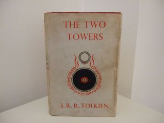 Tolkien The Two Towers 1954 1st Rare (hobbit Middle Earth Lord Of The Rings)