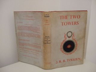 Tolkien The Two Towers 1954 1st RARE (Hobbit Middle Earth Lord of the Rings) 3