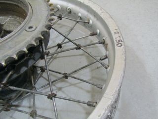 1980 HONDA CR250R ELSINORE REAR WHEEL VINTAGE MX AHRMA MAY FIT OTHER YEARS 5