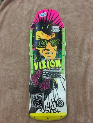 Vintage Vision Psycho Stick Skateboard Deck
