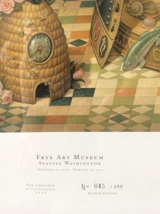 MARK RYDEN “THE CREATRIX” 45/200 SIGNED/NUMBERED LITHOGRAPH MUSEUM EDITION RARE 2