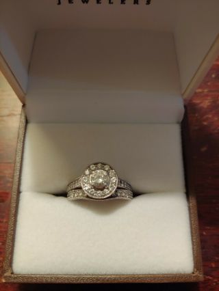 Antique wedding ring set 2