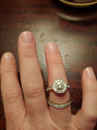 Antique wedding ring set 5
