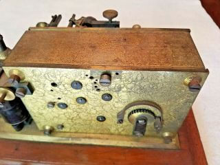 19th Century Vintage Signal Electric Printing Telegraph w/ Tape Wheel 1800 ' s 11