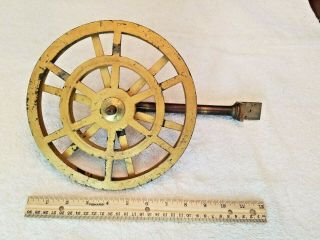 19th Century Vintage Signal Electric Printing Telegraph w/ Tape Wheel 1800 ' s 12