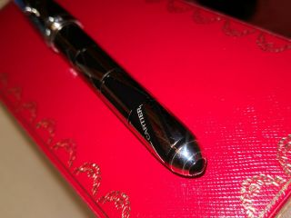 Authentic Cartier Chiffres Romaines Limited Edition 1847 Fountain Pen NIB Rare 11