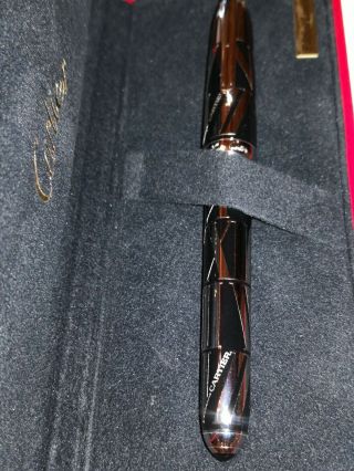 Authentic Cartier Chiffres Romaines Limited Edition 1847 Fountain Pen NIB Rare 3