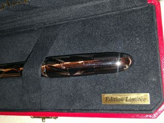 Authentic Cartier Chiffres Romaines Limited Edition 1847 Fountain Pen NIB Rare 5