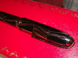 Authentic Cartier Chiffres Romaines Limited Edition 1847 Fountain Pen NIB Rare 8