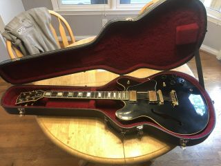 1979 Gibson Es 347 Ebony Vintage American Guitar