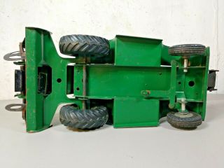 Vintage Doepke Model Toys Barber - Greene Wheeled Bucket Loader 2013 Steel 1950s 8